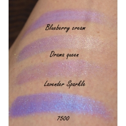 lavender sparkle swatch cień